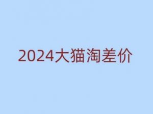 2024版大猫淘差价课程，新手也能学的无货源电商课程-知识创作