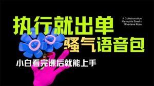 爆火全网的开车导航骚气语音包,只要执行就出单，小白看完课程就能实操...-知识创作