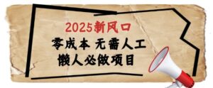 2025新风口，懒人必做项目，浏览器全自动掘金【揭秘】-知识创作