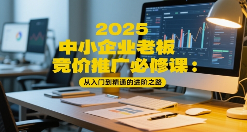 2025中小企业老板竞价推广必修课：从入门到精通的进阶之路-知识创作