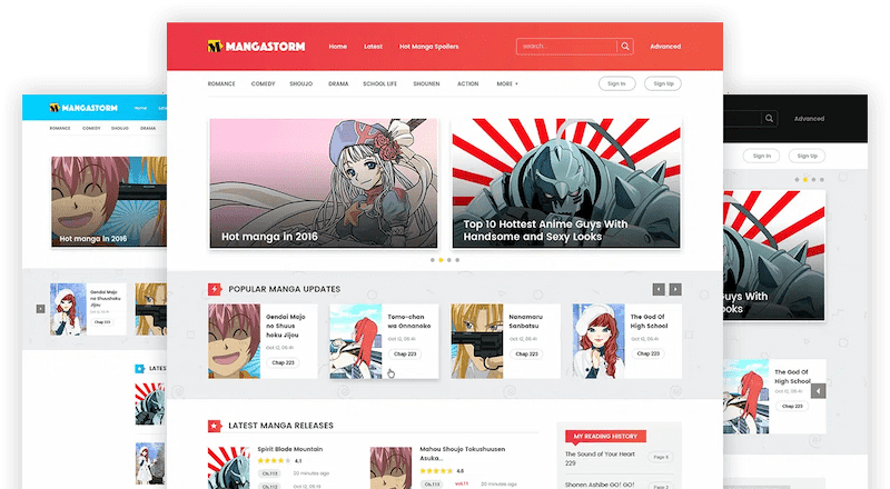 Madara 2.2.2.1主题源码 | 响应式WordPress漫画小说主题模板-知识创作