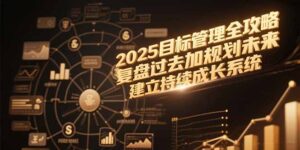 2025目标管理全攻略，复盘过去加规划未来，建立持续成长系统-知识创作