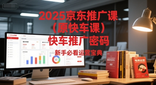 2025京东推广课(原快车课)解锁京东快车推广密码，新手必看运营宝典-知识创作
