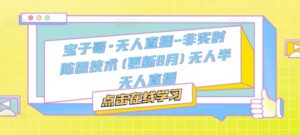 宝子哥·无人直播-非实时防风技术(更新25年7月)无人半无人直播-知识创作