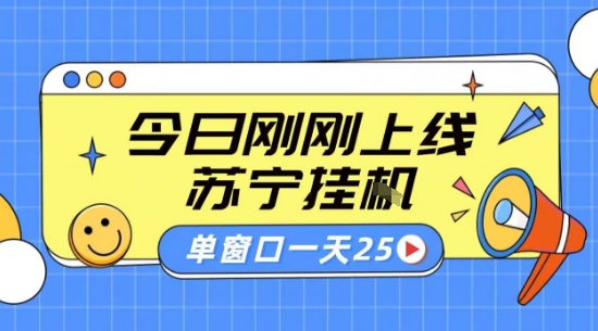 苏宁全自动采集挂G项目 稳定可批量 单窗口收益30+ 附教程【揭秘】-知识创作