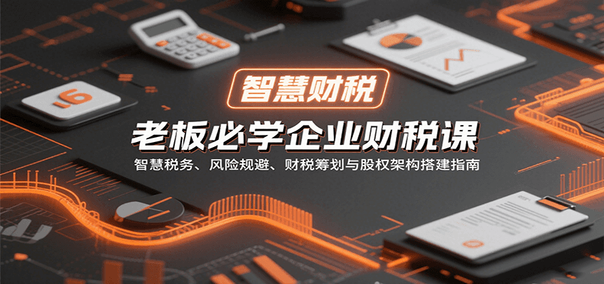 老板必学企业财税课：智慧税务、风险规避、财税筹划与股权架构搭建指南-知识创作