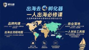 出海去 孵化器 一人出海必修课：从品牌构建到商业落地的全流程实战方法-知识创作