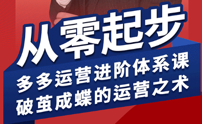 海神·拼多多运营进阶系统课(更新9月)-知识创作