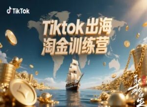 Tiktok出海淘金训练营，跨境电商TK实战变现-知识创作