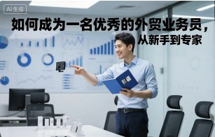 如何成为一名优秀的外贸业务员，从新手到专家-知识创作