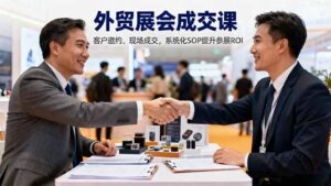 外贸展会成交课，含目标制定、客户邀约、现场成交，系统化SOP提升参展ROI-知识创作