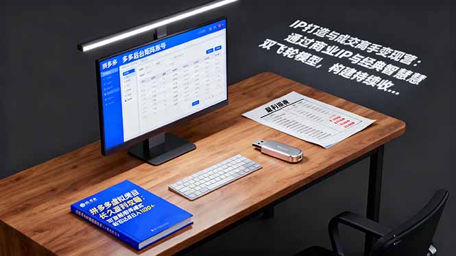 IP打造与成交高手变现营:通过商业IP+经典智慧双飞轮模型 构建持续收钱系统-知识创作