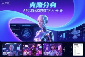 AI数字人认知实操课，克隆你的数字人分身-知识创作