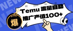 专注于Temu商家提供精准曝光浏览量，助力店铺排名提升和转化，单机日收入80-130【揭秘】-知识创作