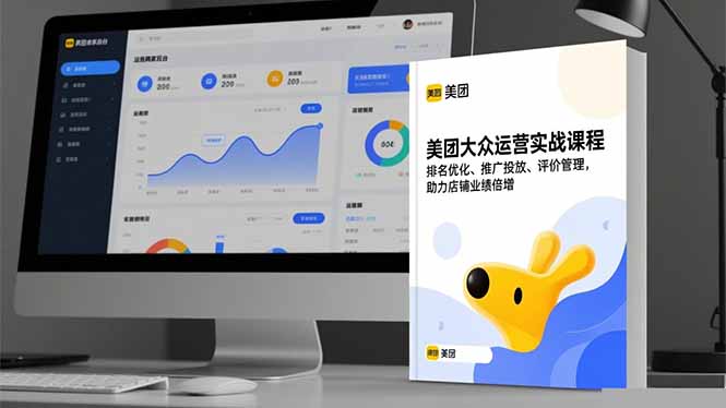 美团大众运营实战课程，排名优化、推广投放、评价管理，助力店铺业绩倍增-知识创作