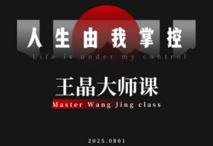 王晶大师课：流量破局-人生由我掌控-知识创作