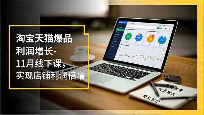 淘宝天猫爆品利润增长-11月线下课，免费流量、付费放大、费比管控，实现店铺利润倍增-知识创作
