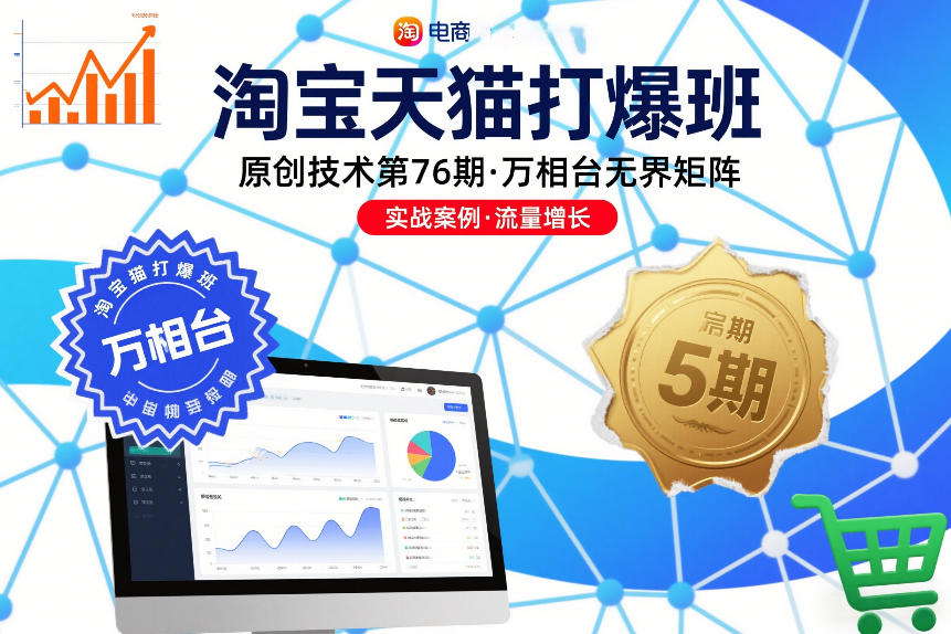 淘宝天猫打爆班原创技术第76期，万相台无界矩阵-知识创作