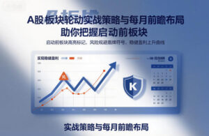 A股板块轮动实战策略与每月前瞻布局，助你把握启动前板块，规避风险，实现稳健盈利-知识创作