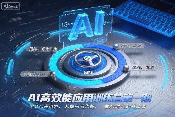 AI高效能应用训练营第一期，学会AI应用力，从提问到驾驭，做AI时代的领航者(更新)-知识创作