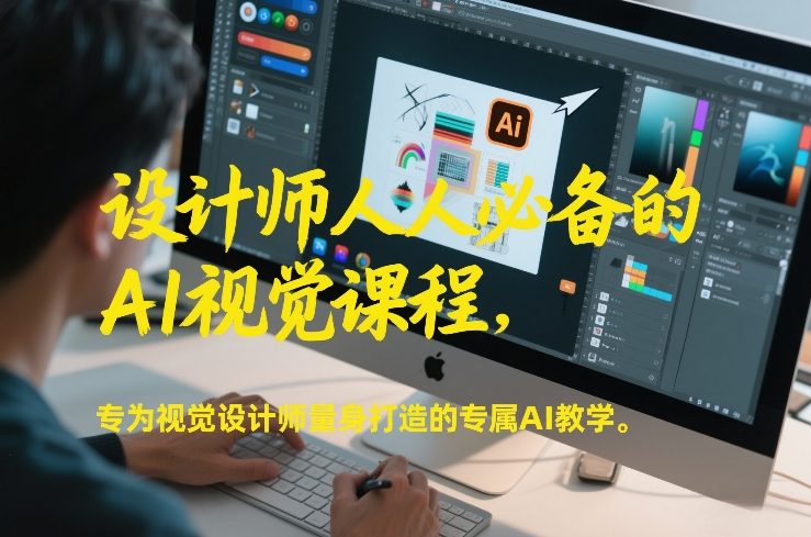 设计师人人必备的AI视觉课程，专为视觉设计师量身打造的专属AI教学-知识创作
