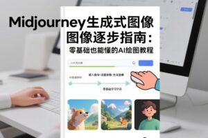 Midjourney生成式图像逐步指南：零基础也能懂的AI绘图教程-知识创作