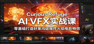Curious Refuge AI VFX实战课，零基础打造好莱坞级爆炸火焰电影特效-知识创作