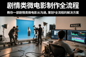 剧情类微电影制作全流程，教你一部剧情类微电影从沟通，策划到拍摄制作全流程的解决方案-知识创作