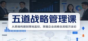 五道战略管理课：从思维构建到落地监控，掌握企业战略全流程方法论-知识创作