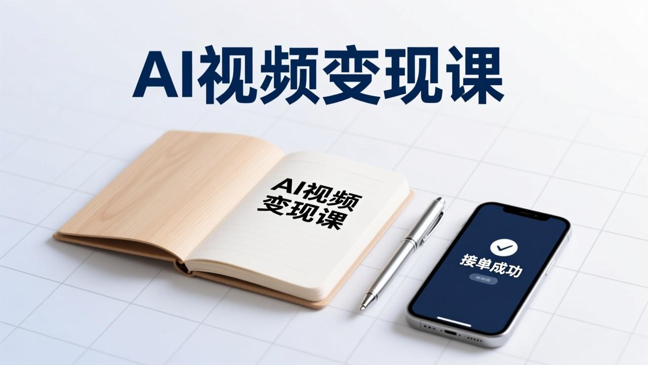 AI视频变现课，学完即可创作短片、接商单，实现副业增收，单项目报价可达千元-知识创作