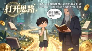 付费文1+2：年轻人还能抓住的几大隐形翻身机会：打开思路，发现那些闷声发财的冷门赛道-知识创作