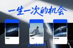 付费文章合集《一生一次的机会》3篇，一个系统性、一次性、独家性的透剧-知识创作