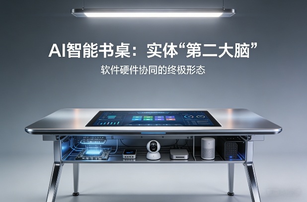 AI智能书桌搭建，构建你的实体“第二大脑”，软件硬件协同的终极形态-知识创作
