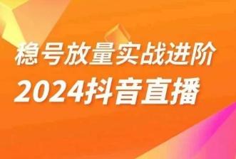稳号放量实战进阶—2024抖音直播，直播间精细化运营的几大步骤-知识创作
