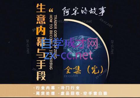 阿宋的故事·生意内幕与手段-知识创作