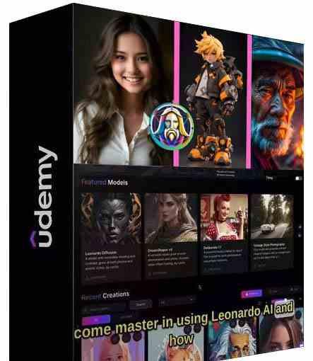 图片[2]-比Midjourney更好的Leonardo AI绘画图像大师班教程-16讲-中英字幕-知识创作