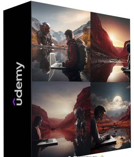 ChatGPT4 和 MidJourney AI 绘画聊天革命性指南教程-33节视频课-中英字幕-知识创作