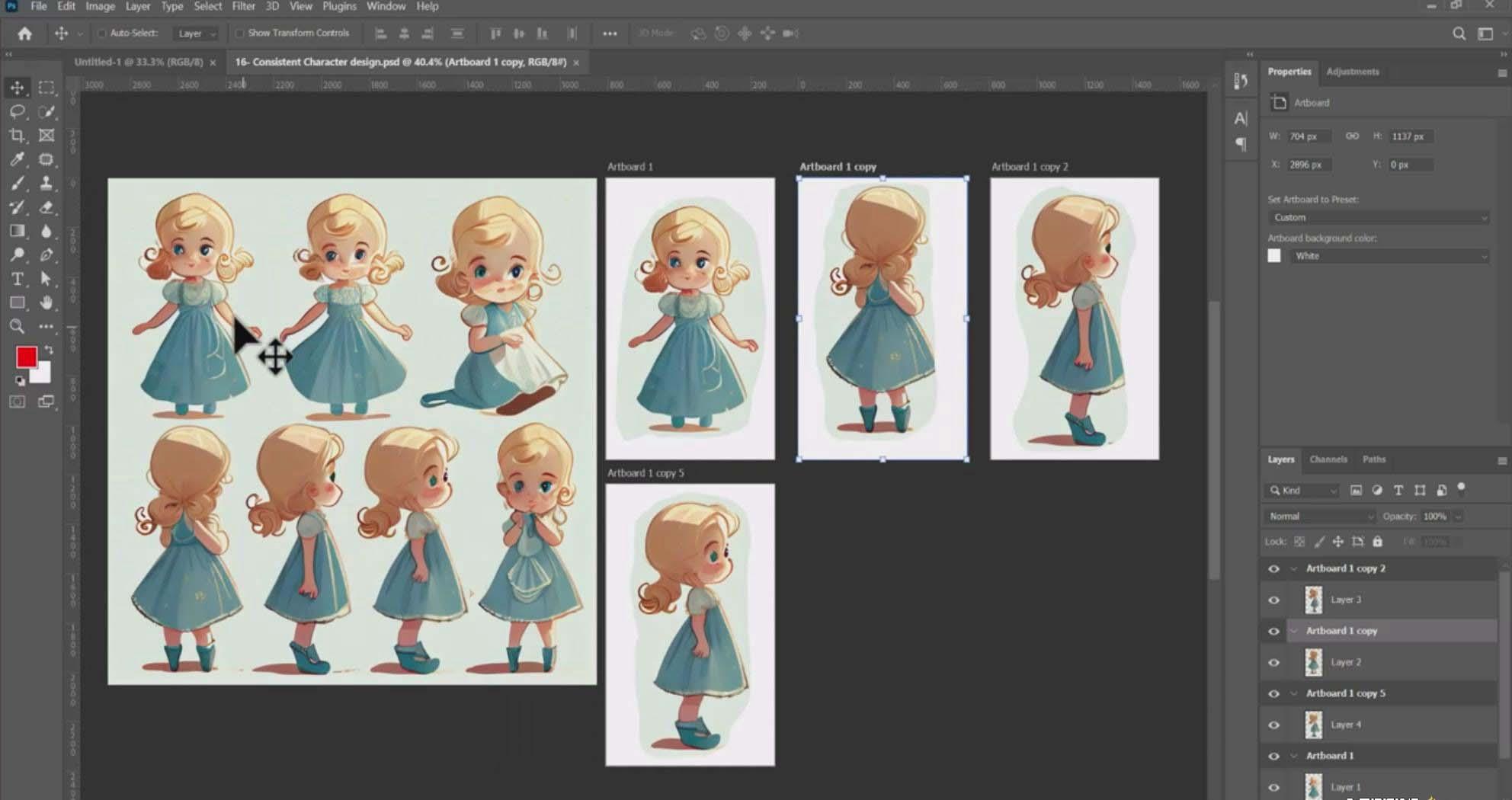 图片[7]-掌握 MidJourney V5 AI + ChatGPT创建一致的角色设计图像-22节课-中英字幕-知识创作