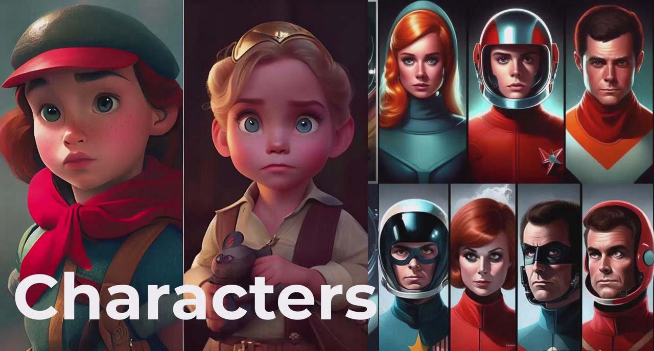 图片[3]-掌握 MidJourney V5 AI + ChatGPT创建一致的角色设计图像-22节课-中英字幕-知识创作