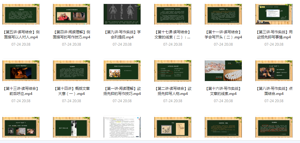 阅读理解及写作技法-知识创作