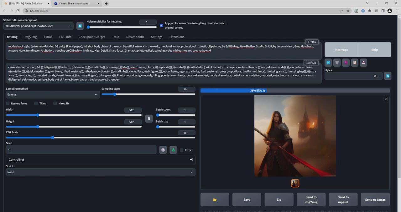 图片[1]-Stable Diffusion 大师班: 利用AI创建艺术图像及视频-31视频课-中英字幕-知识创作