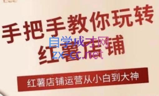 海燕老师·2024手把手教你玩转红薯店铺-知识创作