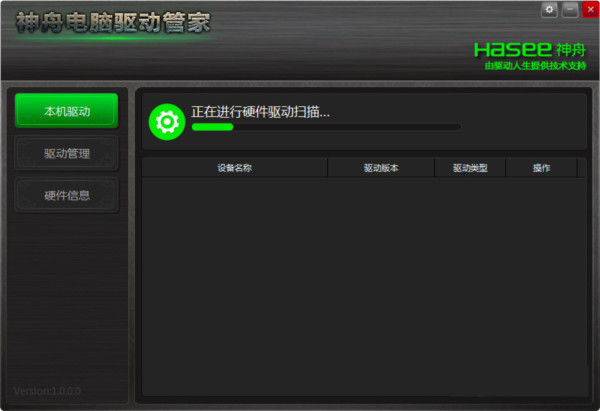 神舟电脑驱动管家 v1.0 官方免费版-知识创作