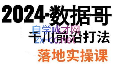 数据哥·2024年千川前沿打法落地实操课-知识创作