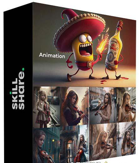 图片[1]-掌握 MidJourney V5 AI + ChatGPT创建一致的角色设计图像-22节课-中英字幕-知识创作