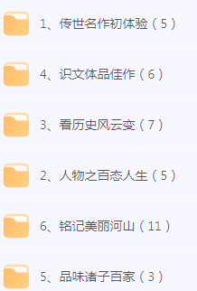 初中文言文篇目精讲-知识创作