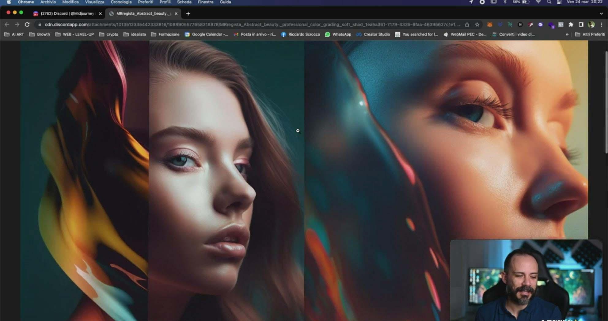 图片[6]-Midjourney AI人工智能创建和销售令人惊叹的海报教程-10节课-中英字幕-知识创作