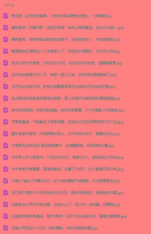 图片[3]-(9607期)真实有效391套商业模式，年入几十到几百万案例解析(电子书+视频+图文)-知识创作