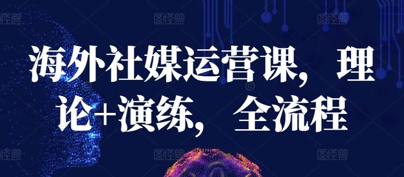 海外社媒运营课，理论+演练，全流程-知识创作