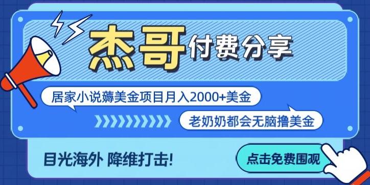 拆解海外撸美金项目月入2000美刀详细指导-知识创作